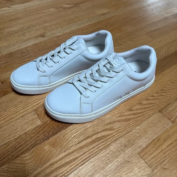 Fuego White Low Top Dance Sneakers - Picture 6 of 10